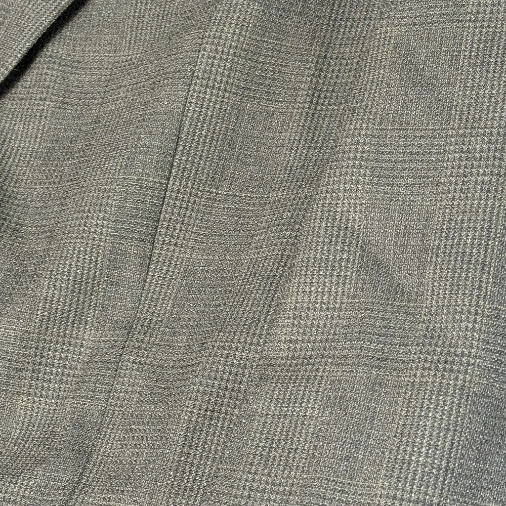 Austin Reed Blazer Sport Coat Mens 44L Gray Check‎ Wool